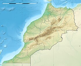 آسَفي على خريطة المغرب