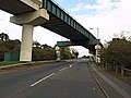 Viaduct over Skinningrove Beck near Skinningrove railway station.