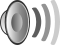 Dette symbol markerer indtalte artikler på Wikipedia.