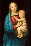 『大公の聖母』 ラファエロ （1504年、ピッティ美術館）