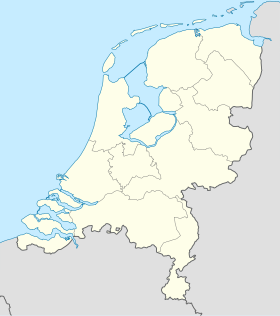 Ротердам на карти Холандије