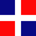 Ancien drapeau de l'Acadie.