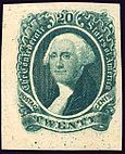 CSA G. Washington stamp