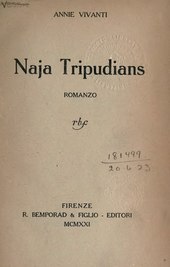 Vivanti - Naja Tripudians, Firenze, Bemporad, 1921.djvu