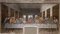 Image 9The Last Supper by Leonardo da Vinci, possibly one of the most famous and iconic examples of Italian art (from Culture of Italy)