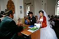 Kazašská svatba v mešitě