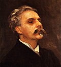 Portrait of Gabriel Fauré by John Singer Sargent
