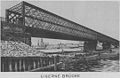 Dzelzs tilts 1900. gadā mākslinieka skatījumā