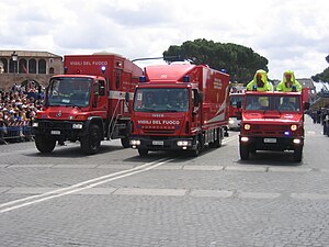 Italian fire trucks