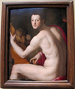 Cosme I de Médicis como Orfeo, de Bronzino, ca. 1537-1539.