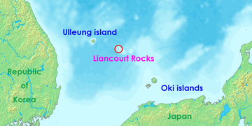 Острови Ліанкур у Японському морі