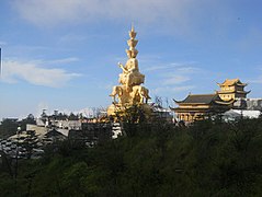 المعبد الذهبي لجبل أومي (البوذية الصينية).