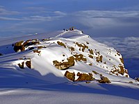 Kilimanjaro's summit, Uhuru peak