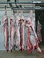Image 45Sides of beef in a slaughterhouse (from Animal)
