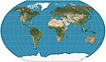 Image 12 Kavrayskiy VII projection Map: Strebe, using Geocart The Kavrayskiy VII projection is a map projection invented by Vladimir V. Kavrayskiy in 1939 as a general purpose pseudocylindrical projection. It produces maps with low overall distortion, despite its straight, evenly-spaced parallels and a simple formulation. More selected pictures