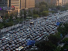 Peking egy főútja