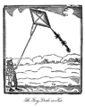 Image 2Woodcut print of a kite from John Bate's 1635 book The Mysteryes of Nature and Art. (from History of aviation)