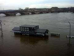 Elbe flood in April 2006