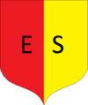 شعار الترجي باللونين الأحمر و الأصفر 1924