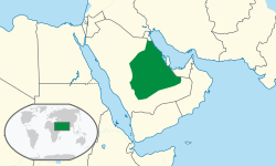 Location of Nejd