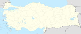 Osmaniye na mapi Turske