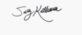 Sally Kellerman aláírása