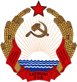 Emblem of the Latvian Soviet Socialist Republic