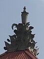 Mustaka, ornament on top of the mosque.