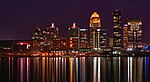 Louisville at night