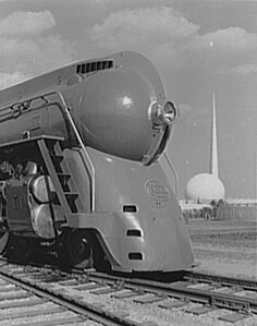 Locomotiva pachebot Hudson 4-6-4 20th Century Limited (c. 1939)