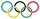 Olympic rings with transparent rims.svg