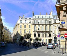 パリの様式で建てられた19世紀の建造物群