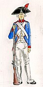 Fusilier de la Garde nationale, 1791.