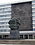 Karl-Marx-Monument in Karl-Marx-Stadt (Chemnitz) von Lew Kerbel (1971)