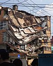 Earthquake damage in Mexico City