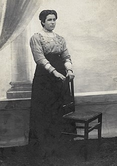 Lina Carrera Souto, muller de Ramiro Vidal.