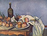 Nature morte aux oignons, par Paul Cézanne, musée d'Orsay, Yorck.jpg
