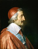 Cardinalul Richelieu, om politic, prim-ministru al Franței