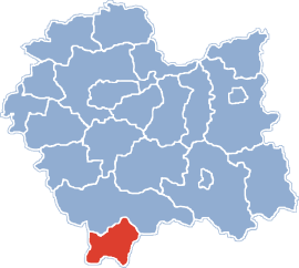 Powiat Powiat tatrzański v Malopoľskom vojvodstve (klikacia mapa)