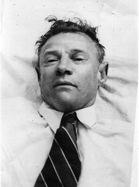 Photo de la police du cadavre en 1948