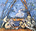 Paul Cézanne: As grandes banhistas, c. 1906, modernista