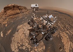 Curiosity rover self-portrait on Mars, 2021