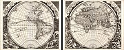 約納斯·桑（英语：Johannes Zahn）所製世界地圖