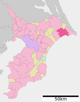 Asahi in Chiba Prefecture Ja.svg