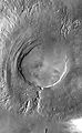 Гора Арсия (Марс), 19 км