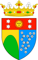 Escudo de armas del marquesado de Oró