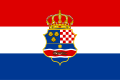 Vlajka užívaná v Chorvatsko-slavonském království
