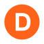 "D" train symbol