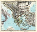 Balkansko poluostrvo (Adolf Stielers Handatlas)