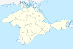 فئودوسیا در Crimea واقع شده